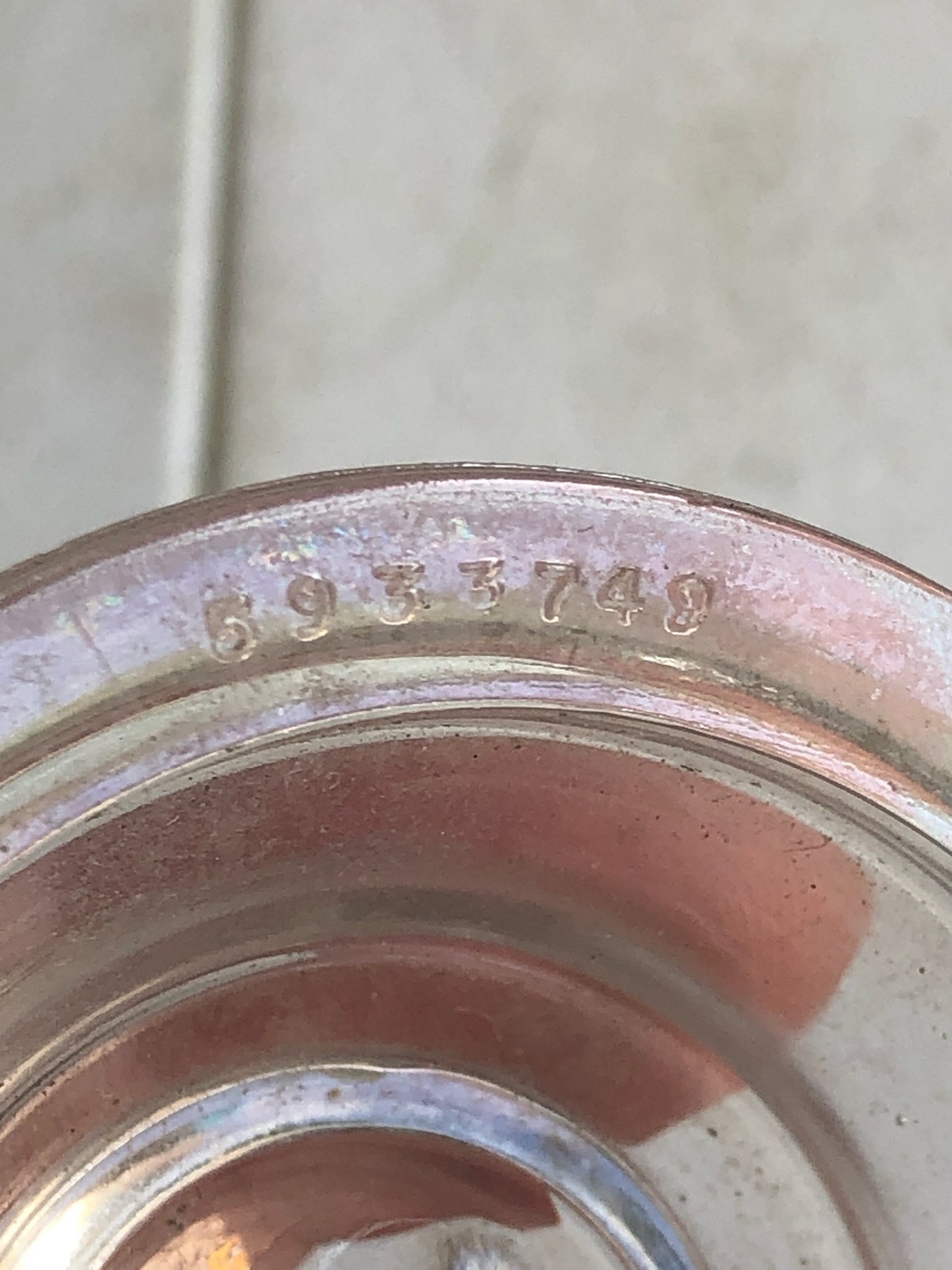 1946 1947 1948 Pontiac Backup Lens GLASS VINTAGE ORIGINAL 5933749